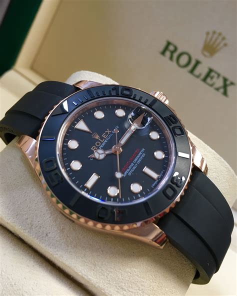 rolex yacht master 37mm rose gold price|rolex yacht master 37 rhodium.